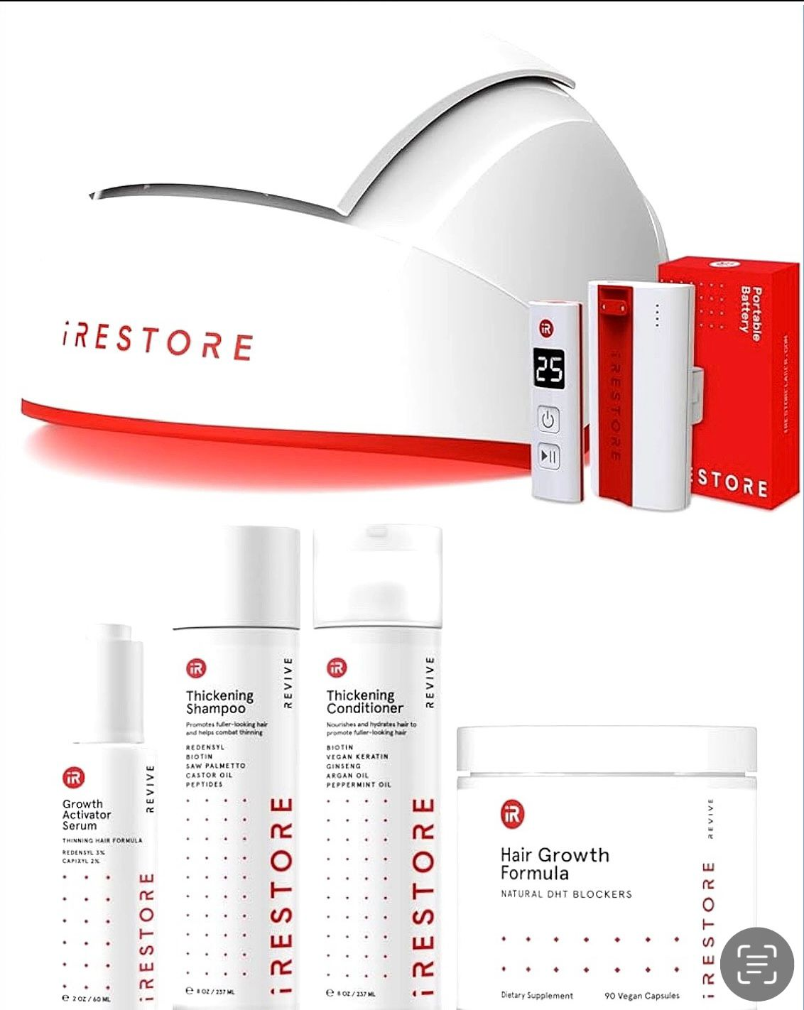 iRestore Elite Laser Hair Growth Device
